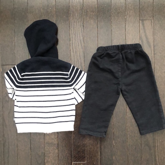 Petit Lem set 9-12 months- hoody and pants - Picture 2 of 5